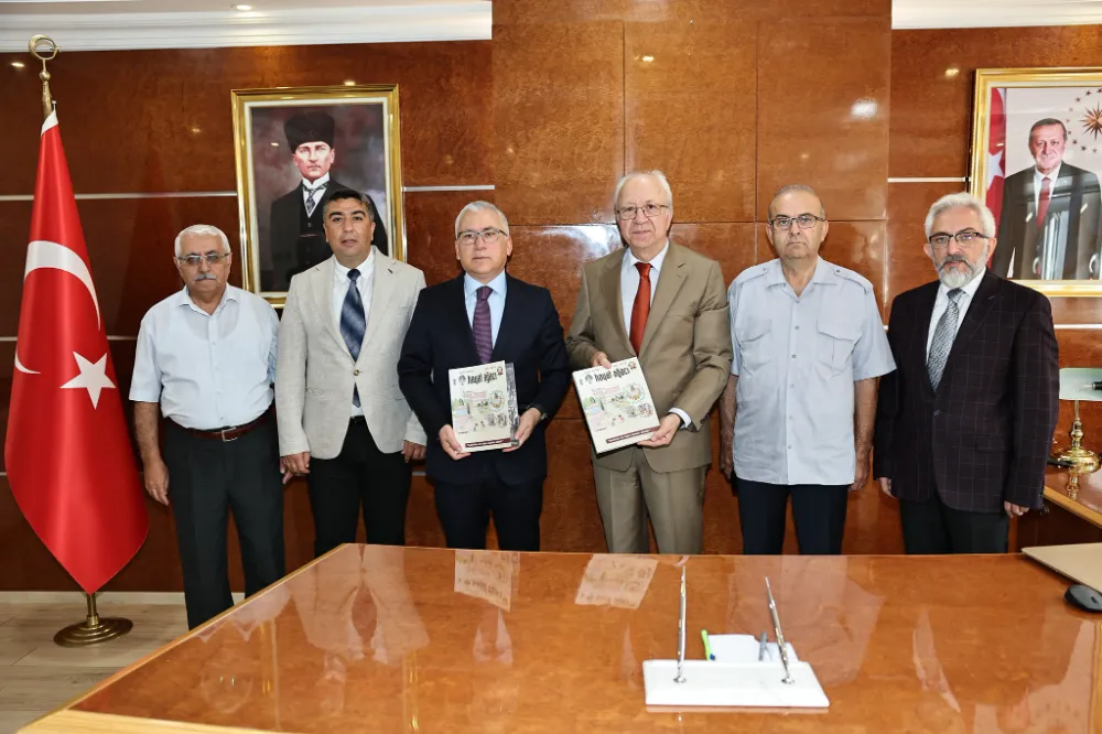 Vali Yılmaz Şimşek, Hayat Ağacı Dergisi Heyetini Makamında Ağırladı