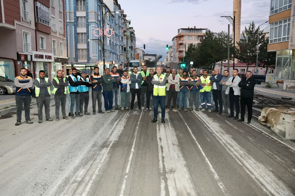 4 Eylül Caddesi Yenileniyor: Sivas