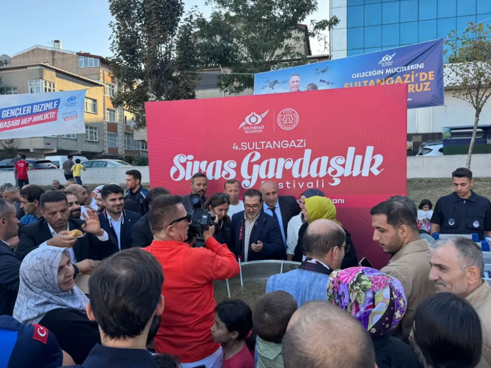Sultangazi’de Sivas Rüzgârı Esti: 4. Sivas Gardaşlık Festivali Coşkuyla Kutlandı