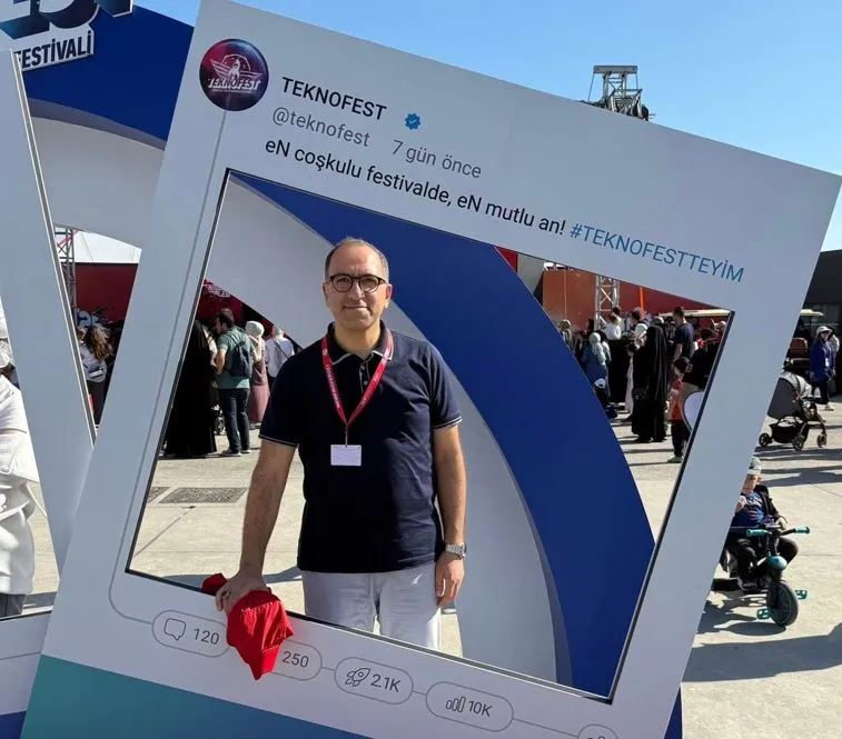 Aslan Tektaş’tan TEKNOFEST’e Ziyaret