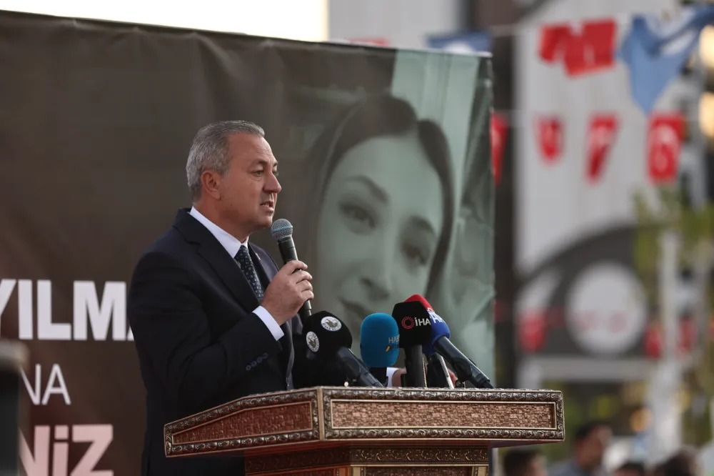 ŞEHİT ŞEYDA YILMAZ PARKI DUALAR İLE AÇILDI…