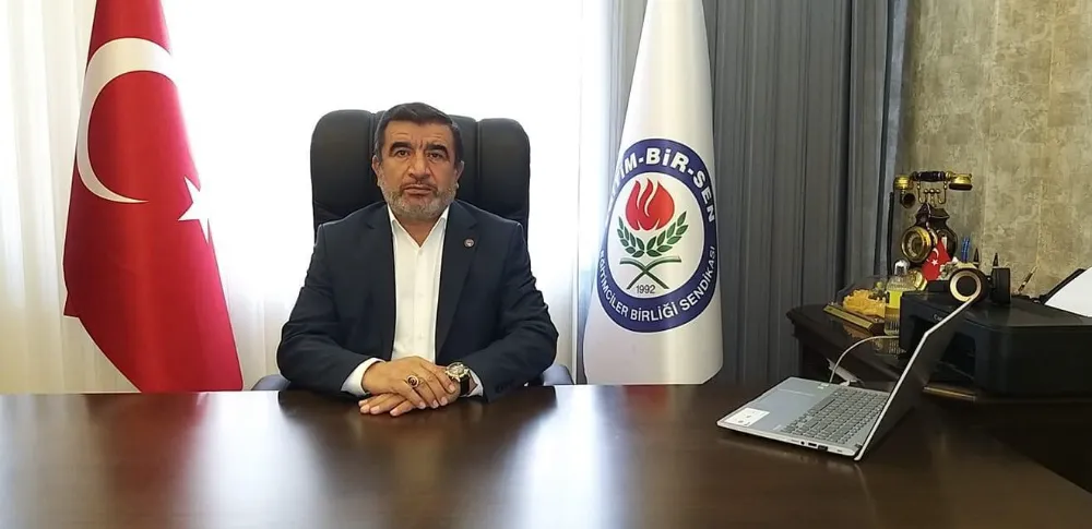 Eğitim Bir-Sen Sivas Şube Başkanı Halil İbrahim Temiz; Eğitim çalışanlarının mali hakları iyileştirilmelidir