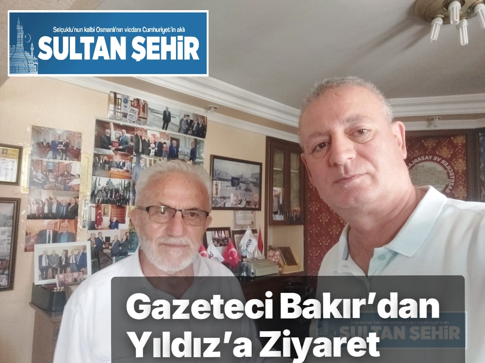 Gazeteci Bakır’dan Yıldız’a Ziyaret