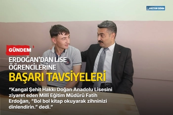 Erdoğan’dan lise öğrencilerine başarı tavsiyeleri
