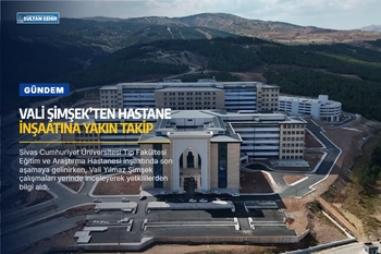 Vali Şimşek’ten hastane inşaatına yakın takip